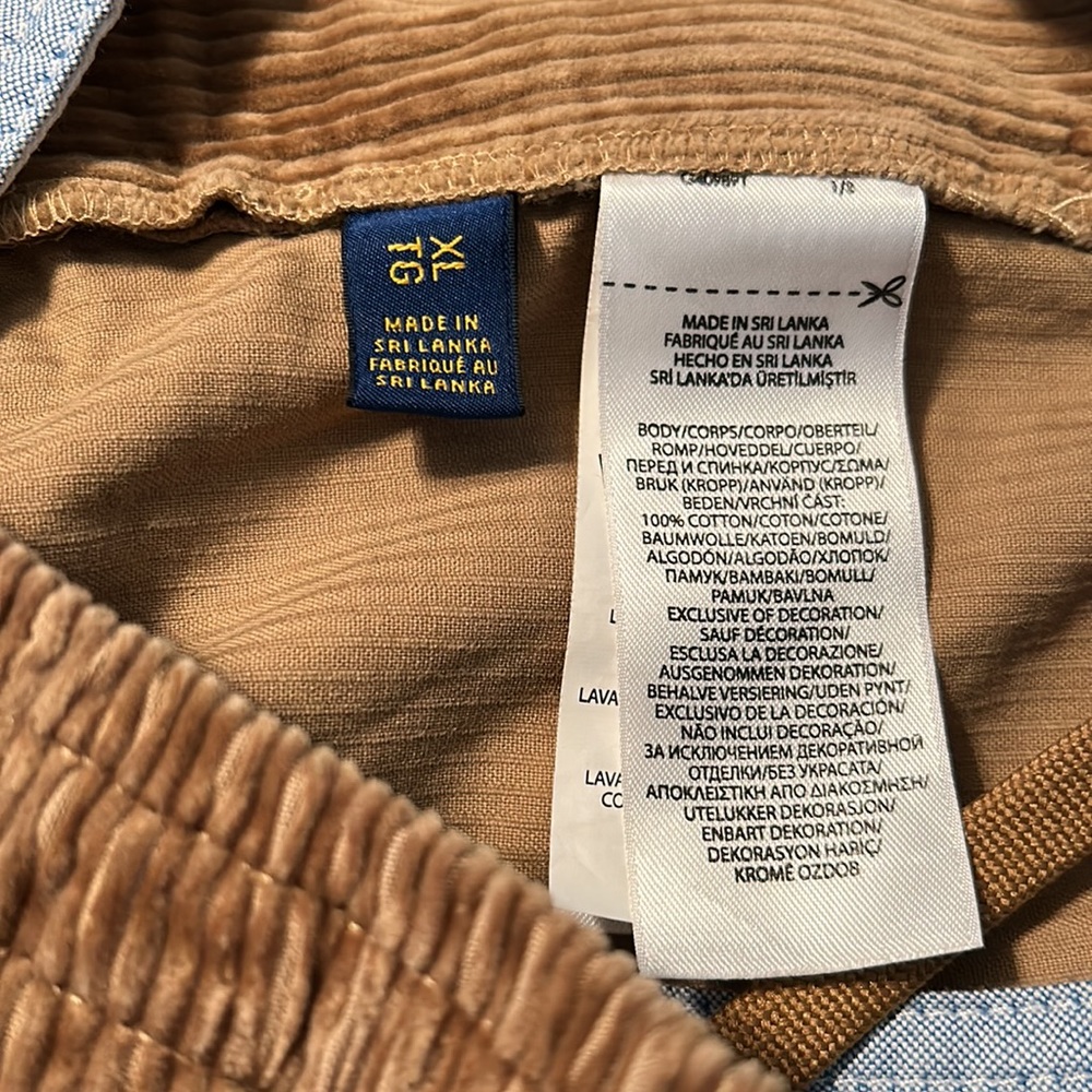 Polo Ralph Lauren- Corduroy Pants - Men- Size XL - Picture 7 of 7